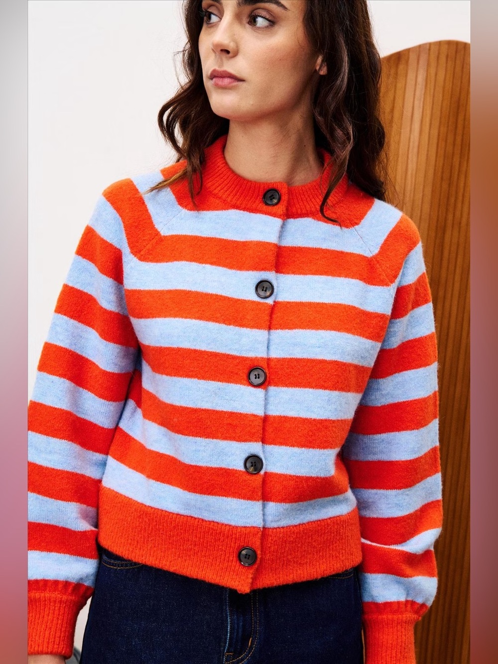 FRNCH Paris Morand Cardigan Size Small